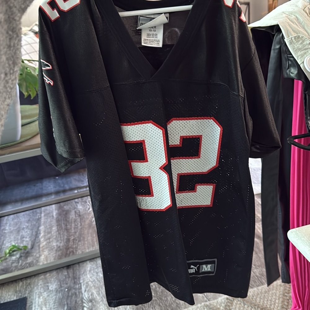 Boys puma jersey black/red